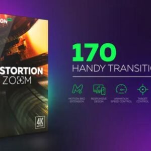 Adobe AfterEffects Distortion Zoom Transitions Templates